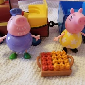 Peppa pig train lot